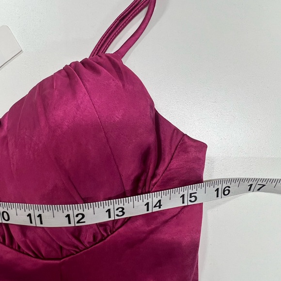 Selfie Leslie Hello Molly Anything Goes Maxi Dress Magenta New With Tags Small - Picture 10 of 16